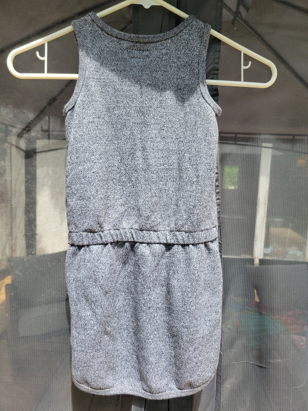 Roots Girls' Heather Gray Terry Knit Tank Dress SKU #2 - Picture 5 of 6